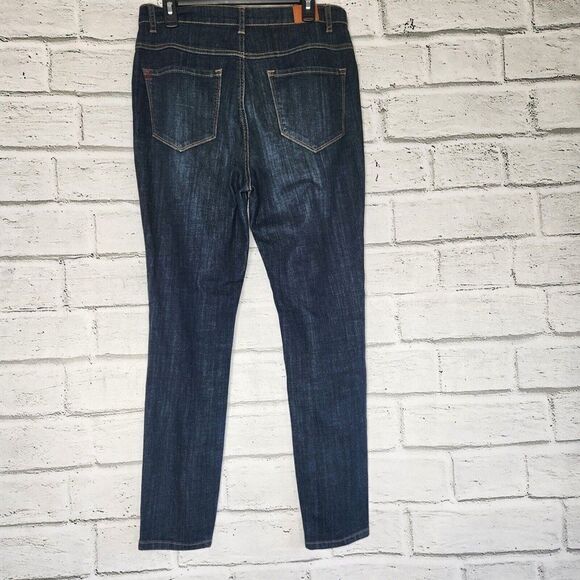 BDG From Urban Outfitters High Rise Seam Ankle  Jeans Womens 32x29 Dark Wash - Picture 2 of 12